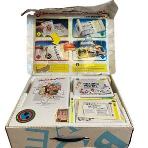 Hooked on Phonics vintage 90s Reading Power Kit, complete cassette tapes